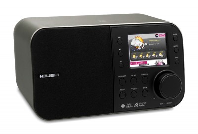 Bush BR320DABC Digital Radio / Internet Radio with Large Colour Display
